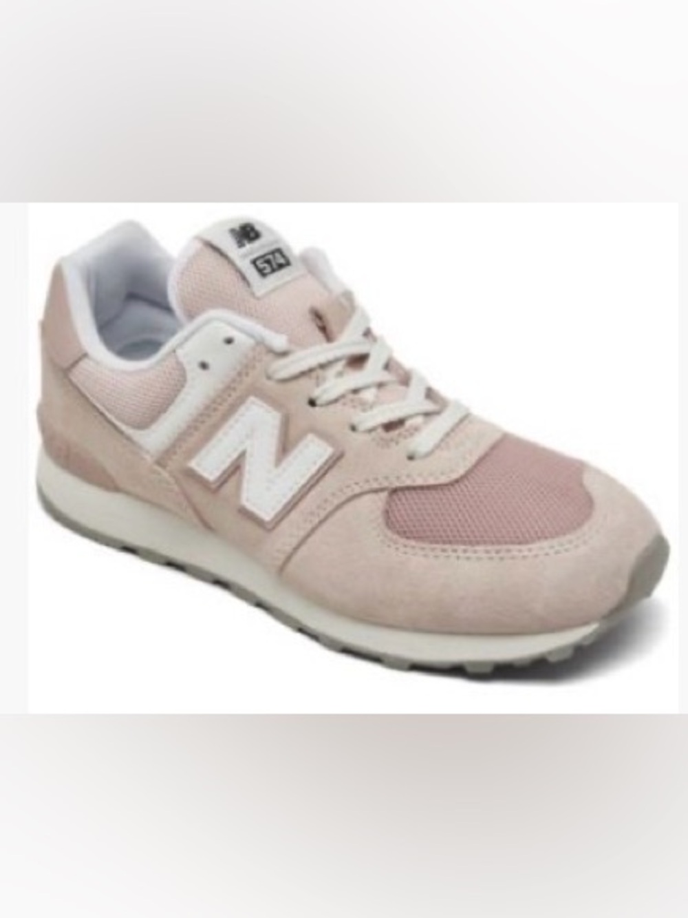 New Balance Women's 574 Classic Sneaker in Light Pink